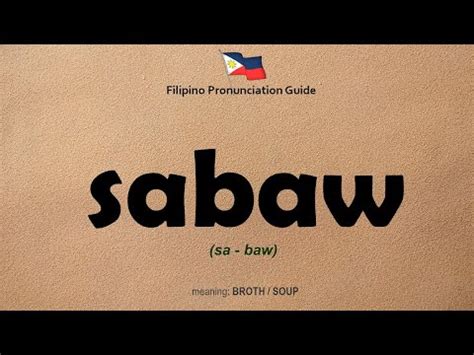 Tagalog Pronunciation Audio: Free! Listen & Learn .